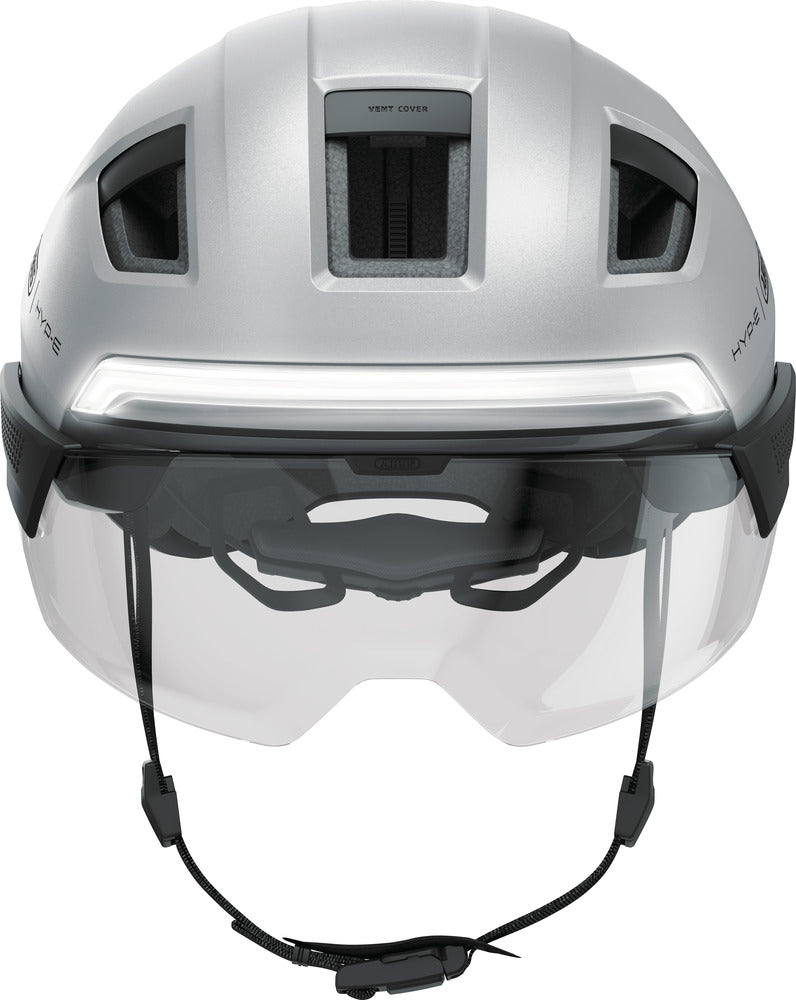 ABUS HYP-E ACE gleam silver - Premium Bikeshop