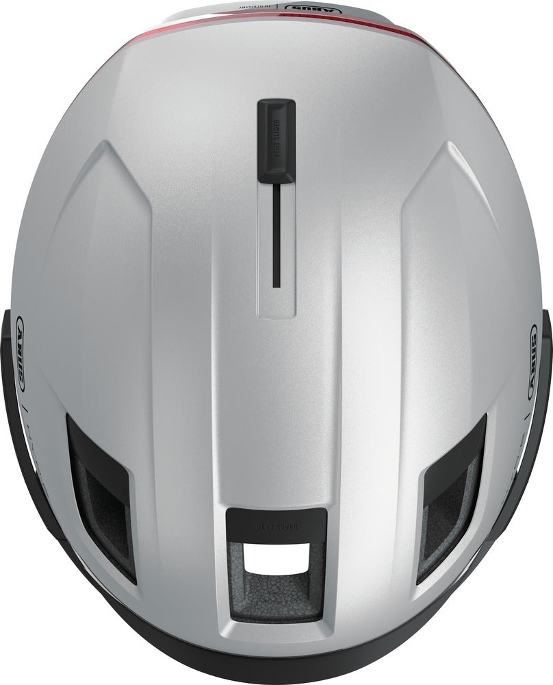 ABUS HYP-E ACE gleam silver - Premium Bikeshop