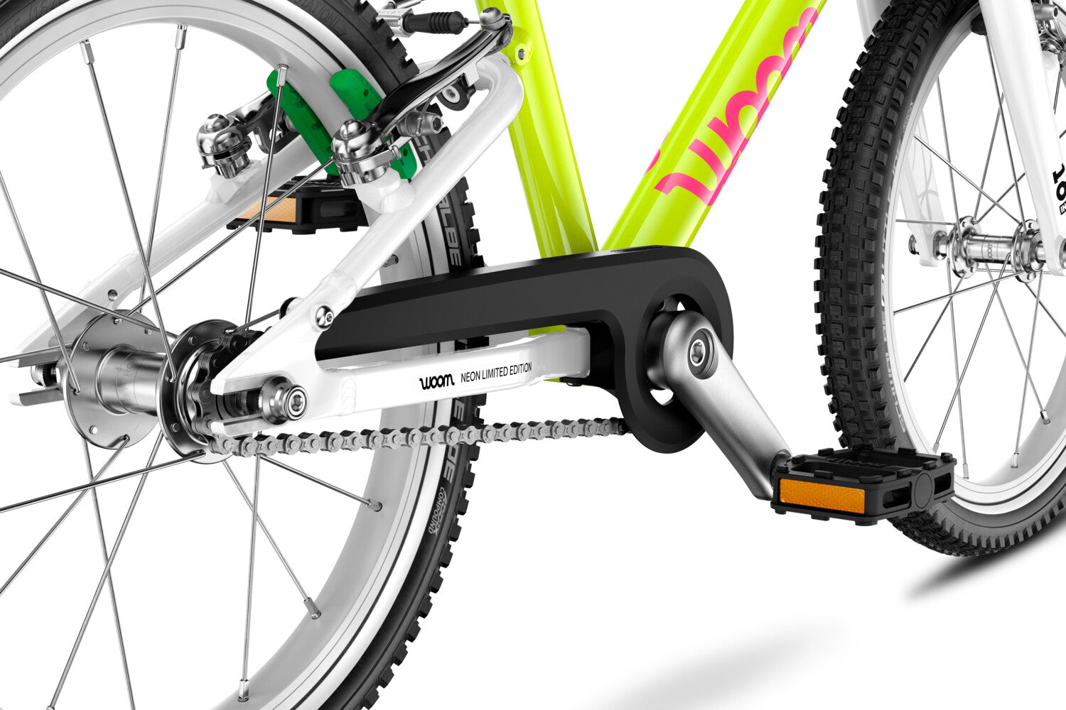 WOOM GO 3 neon lime Limited Edition