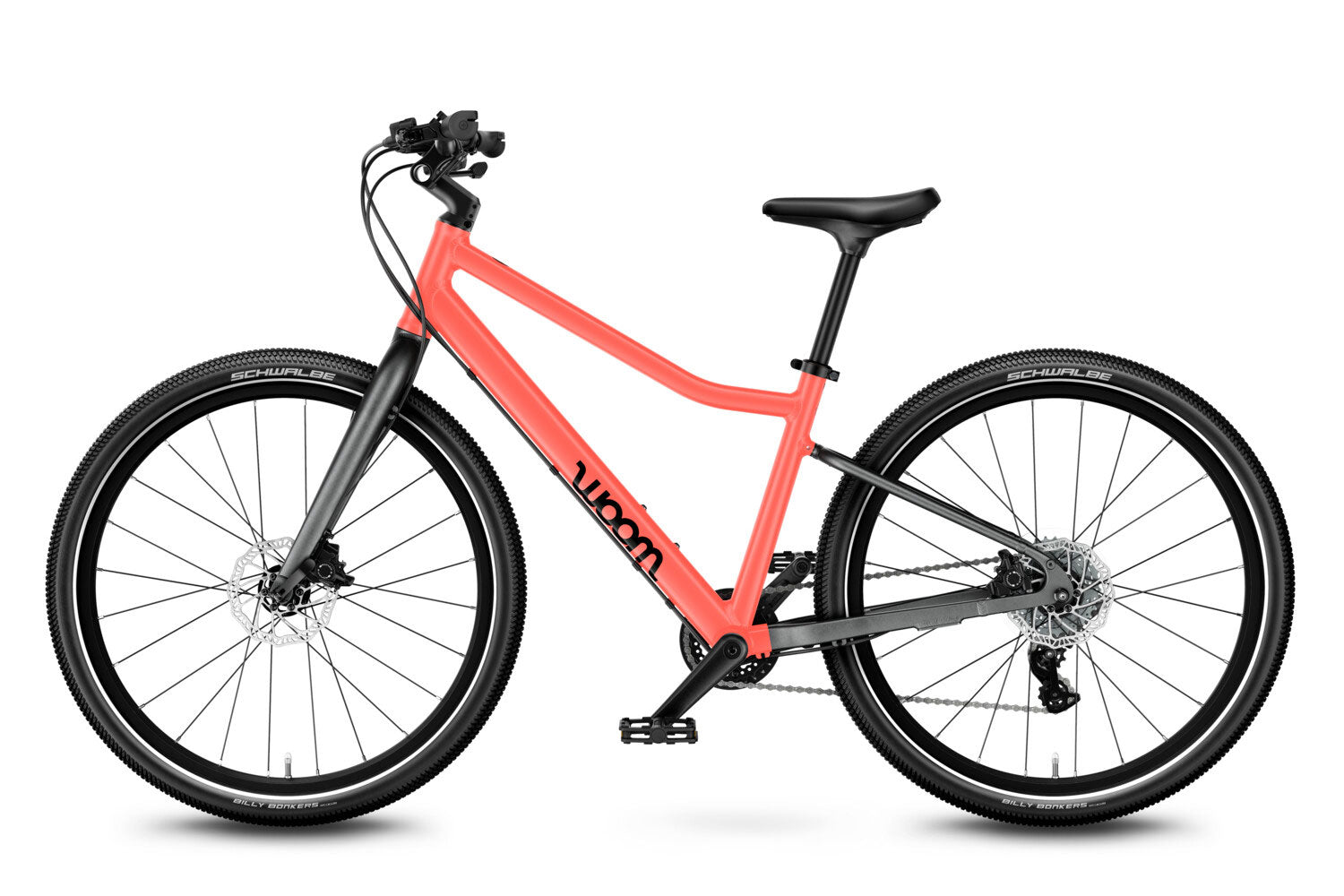 WOOM® Explore 5 neon coral - Premium Bikeshop