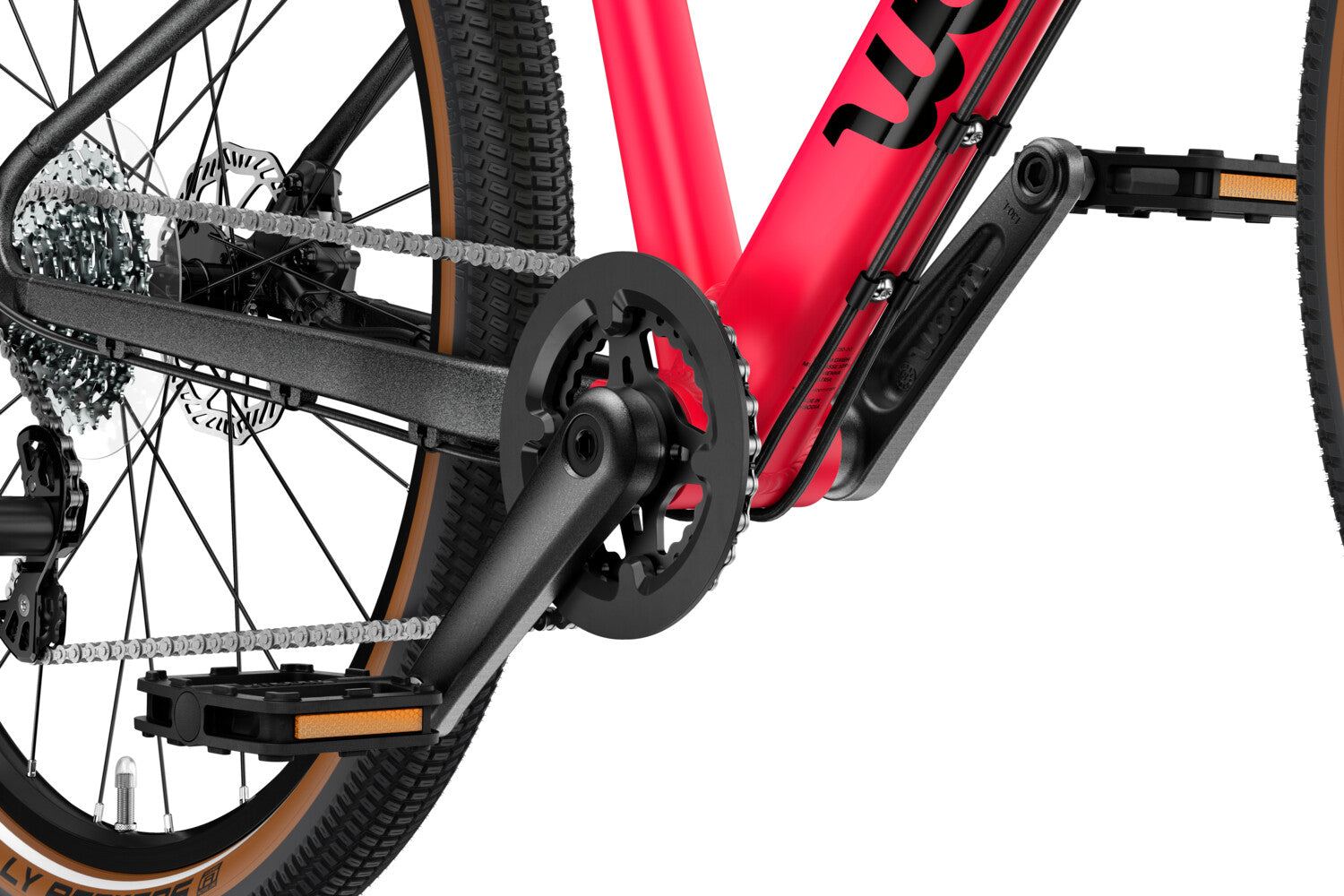 WOOM® Explore 6 neon pink Limited Edition