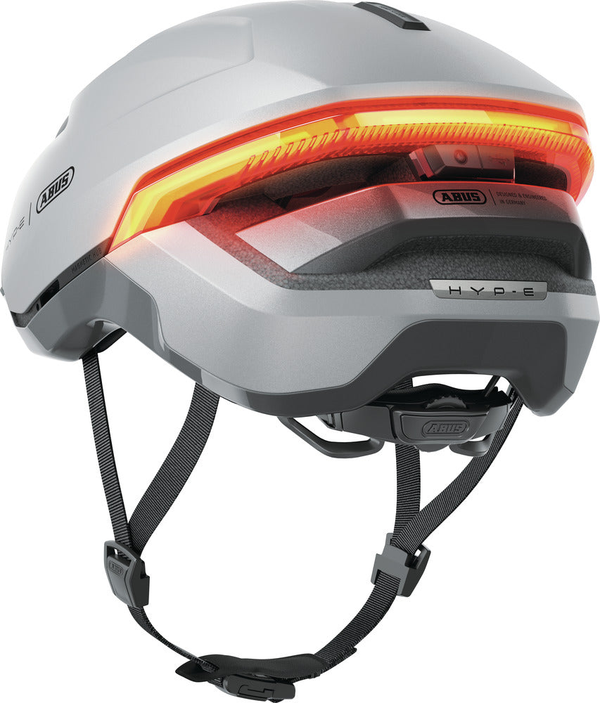 ABUS HYP-E gleam silver - Premium Bikeshop