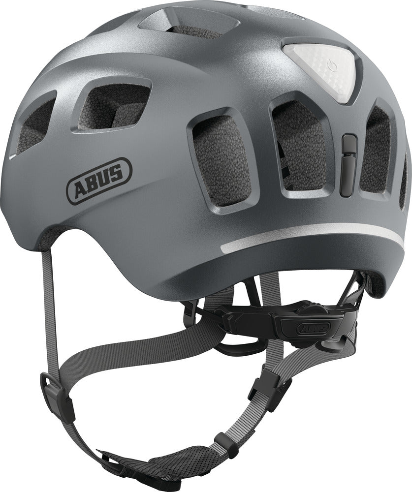ABUS YOUN-I 2.0 graphite silver - Premium Bikeshop