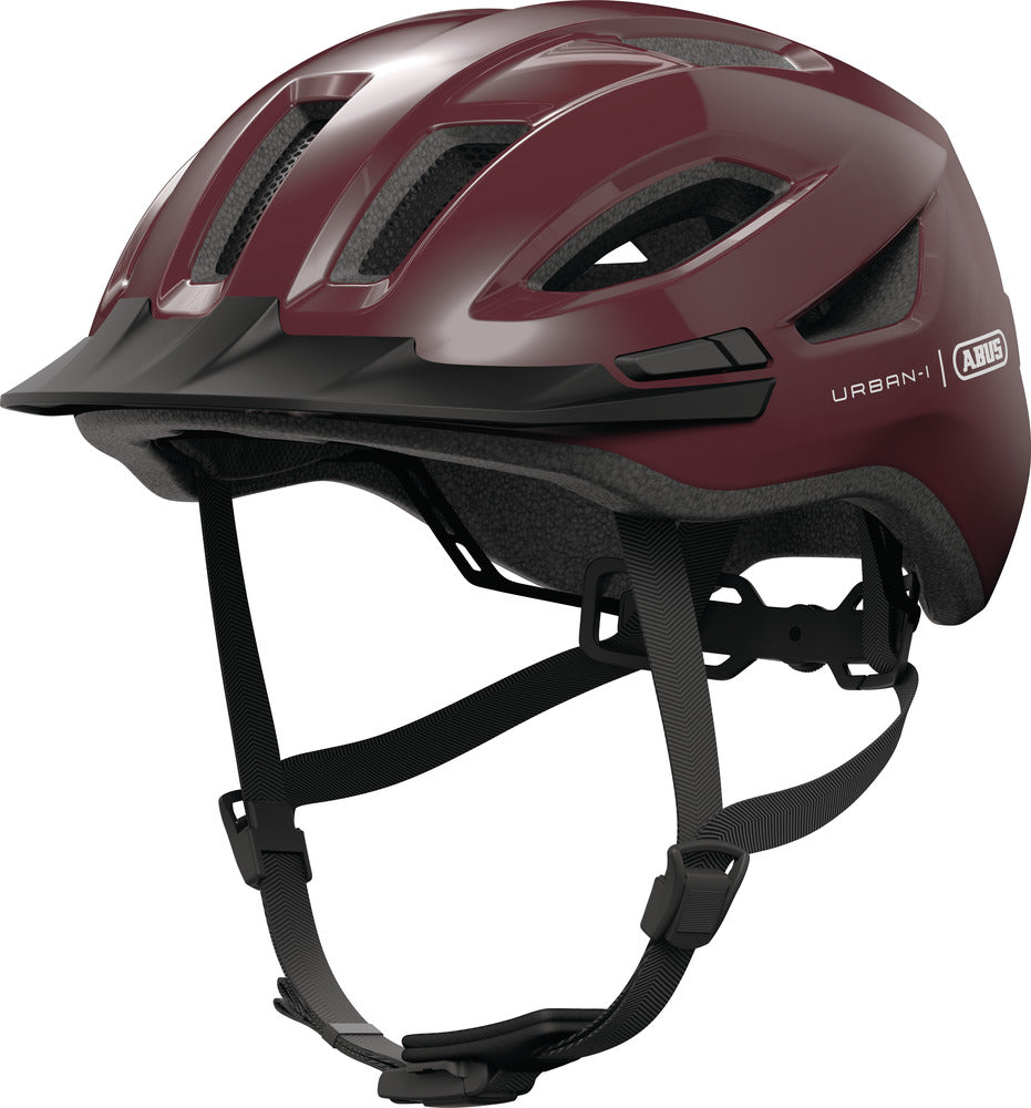 ABUS Urban-I 4.0 Helm chestnut red - Premium Bikeshop
