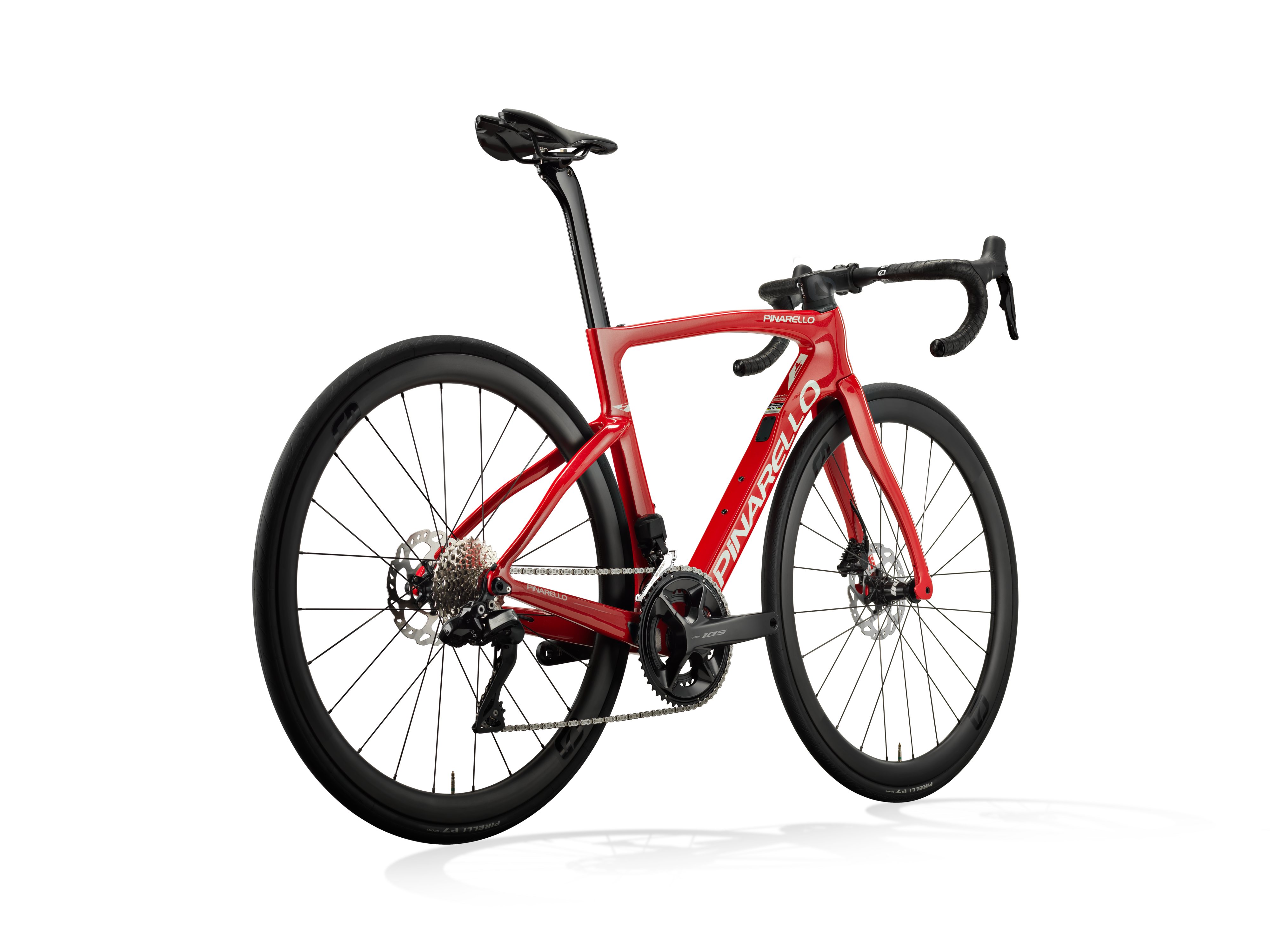 Pinarello F5 Disc Shimano 105 Di2 12S Furious red - Premium Bikeshop