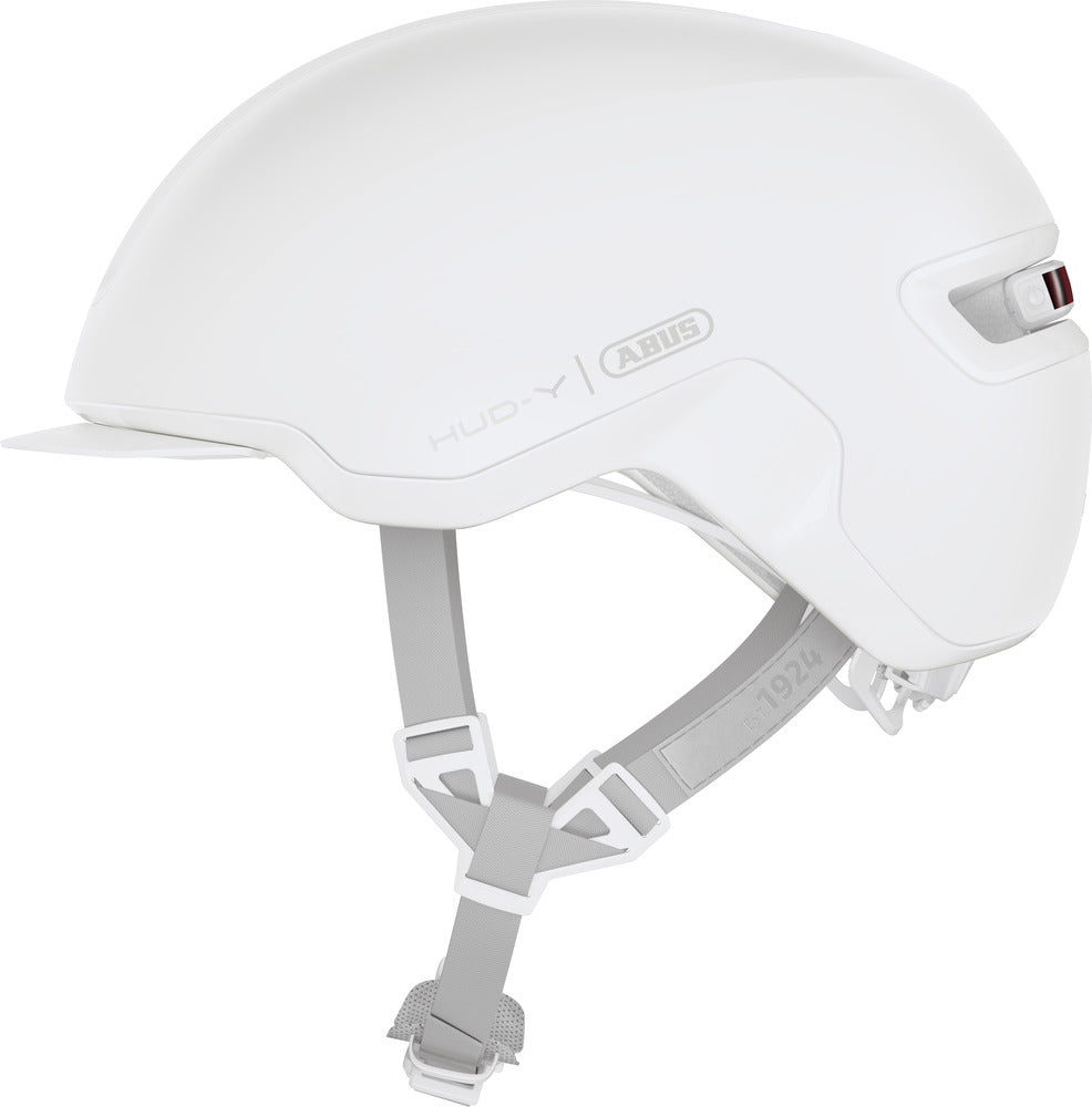 ABUS HUD-Y pure white - Premium Bikeshop