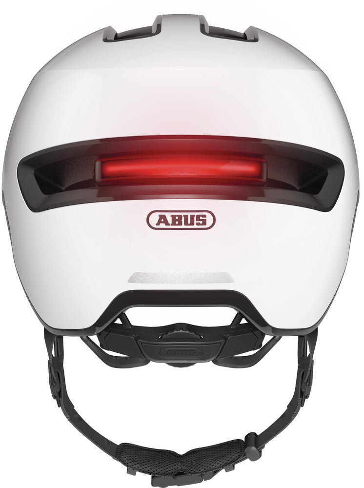 ABUS Hud-Y Ace - Fahrradhelm shiny white - Premium Bikeshop
