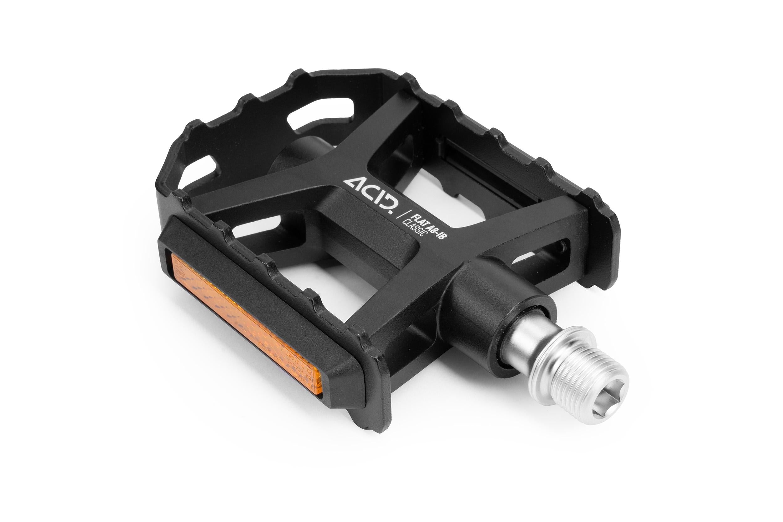 ACID Pedale FLAT A8-IB Classic black - Premium Bikeshop