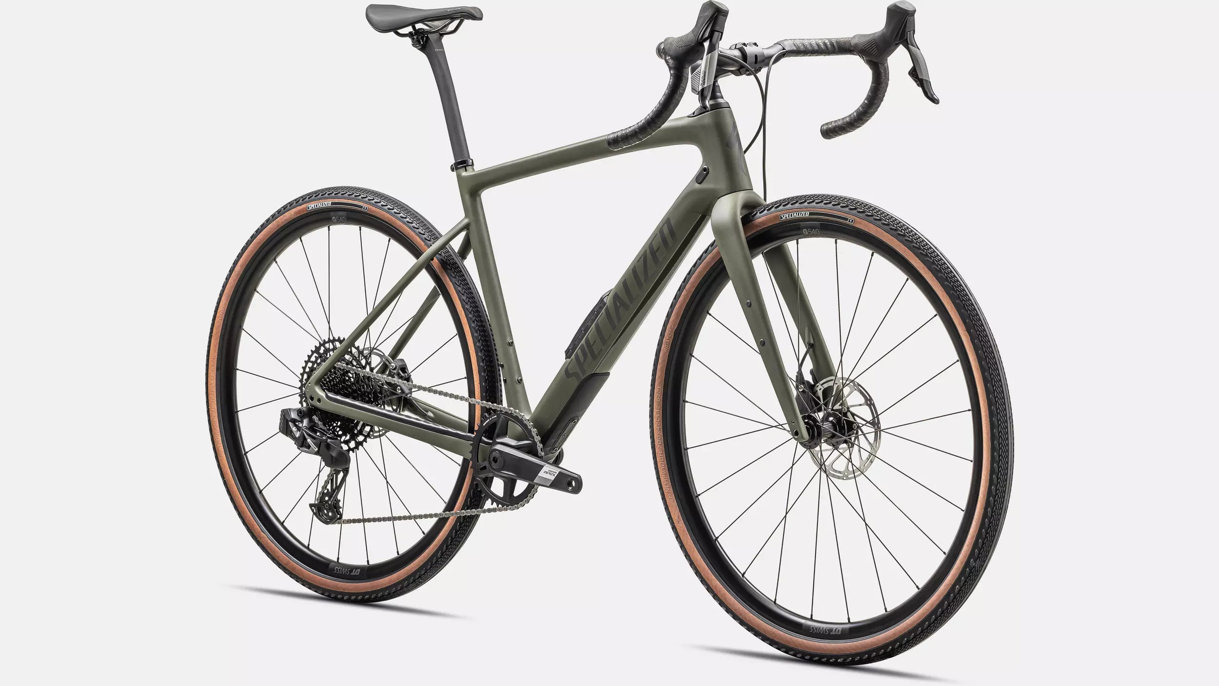 Specialized Diverge Comp SATIN OAK GREEN/SMOKE - Premium Bikeshop