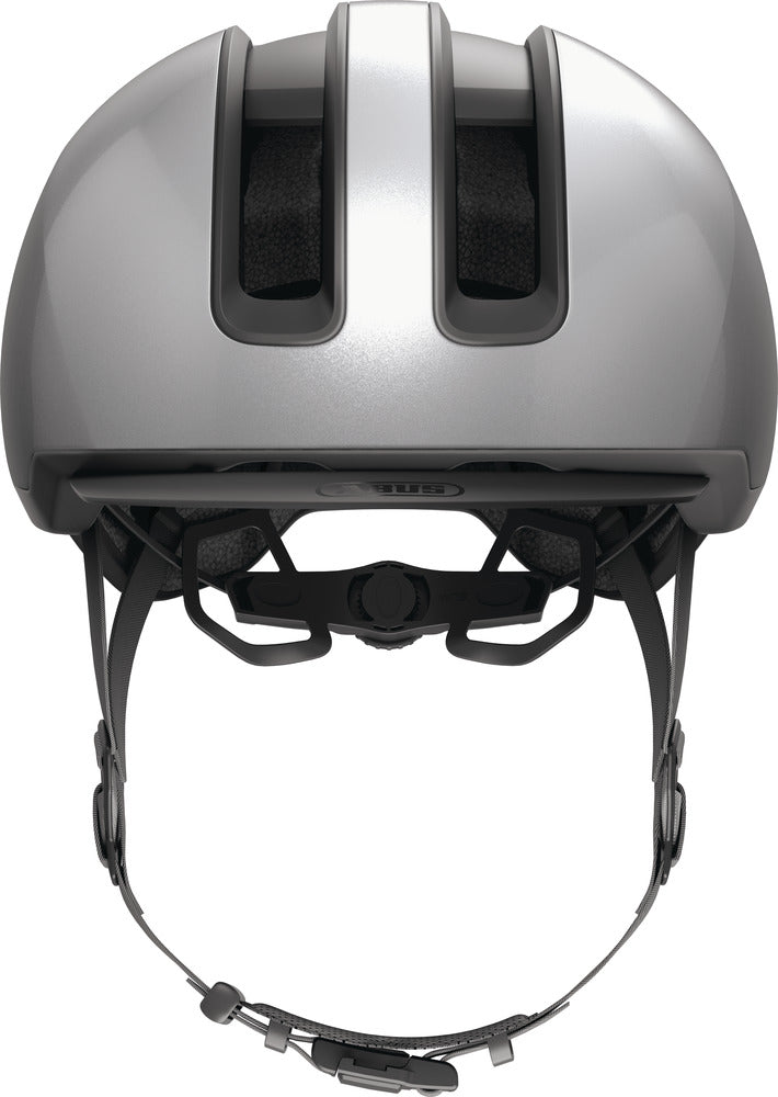 airbus fahrradhelm ABUS Hud-Y Ace - Fahrradhelm gleam silver
