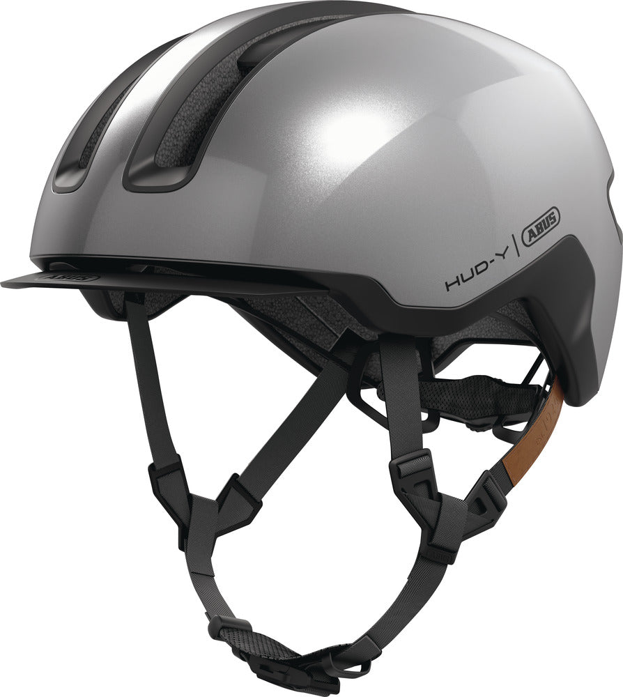 fahrradhelm silber ABUS Hud-Y Ace