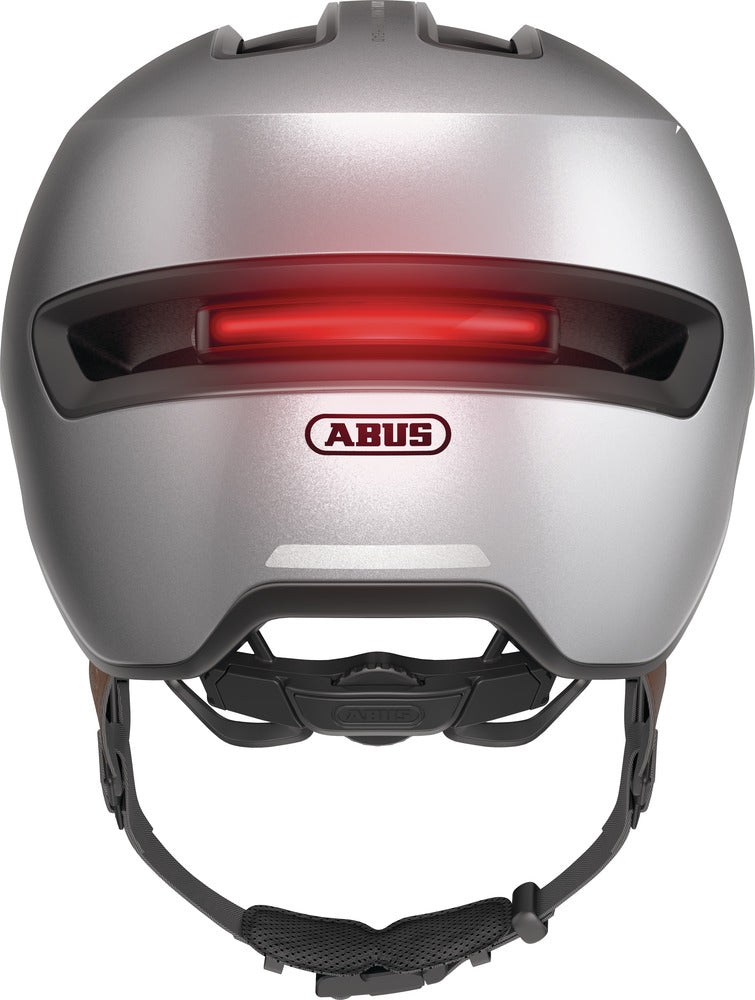 ABUS Hud-Y Ace - Fahrradhelm gleam silver - Premium Bikeshop