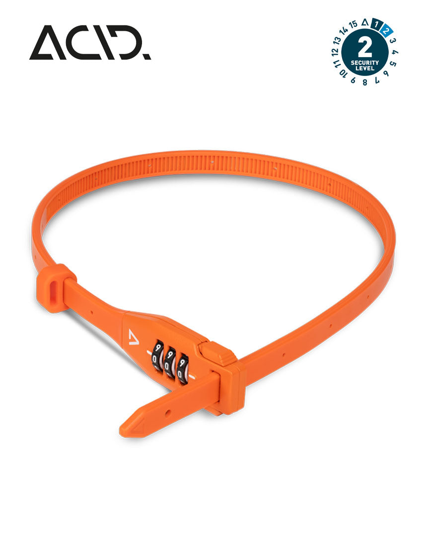 ACID Kabelschloss RATCH orange