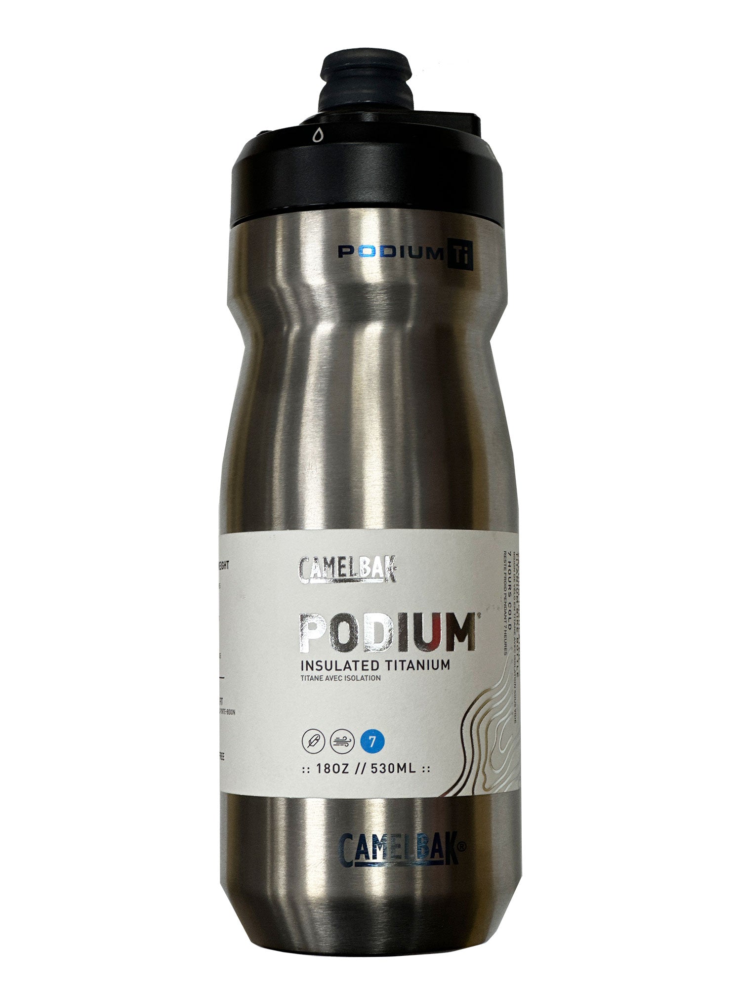 CAMELBAK Trinkflasche Podium Titanium Vacuum Insulated - Premium Bikeshop