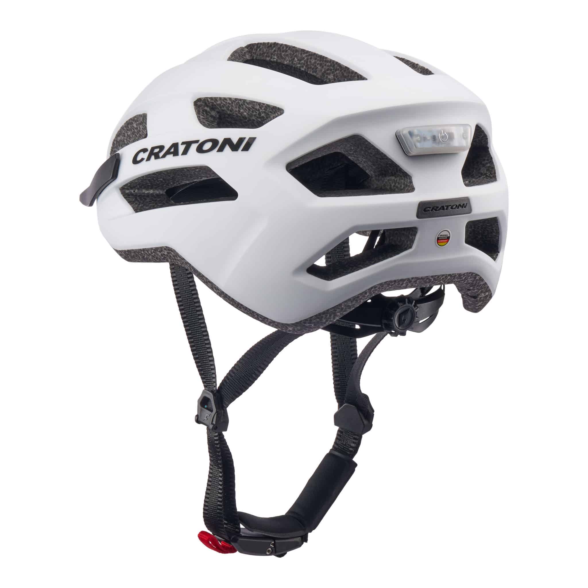 fahrradhelm weiß matt Cratoni Pacer 2.0 Fahrradhelm white matt