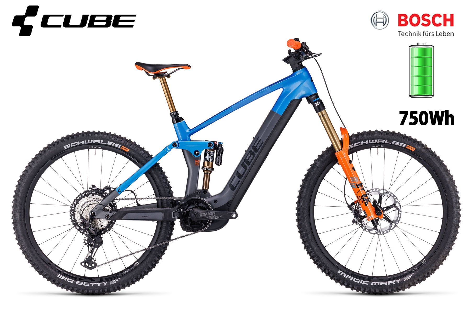 Cube Stereo Hybrid 160 HPC Action Team - Premium Bikeshop