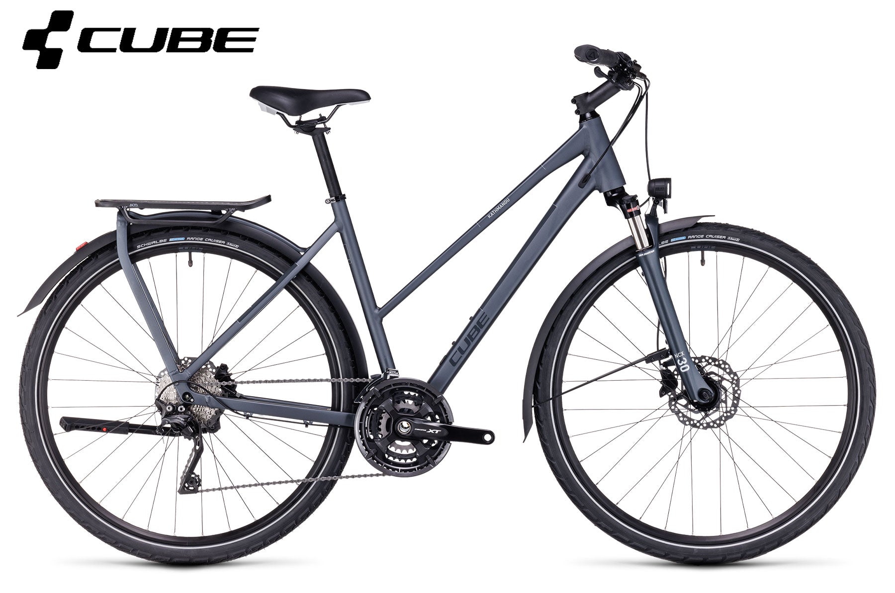 Cube Kathmandu EXC trapez darkgrey´n´grey - Premium Bikeshop