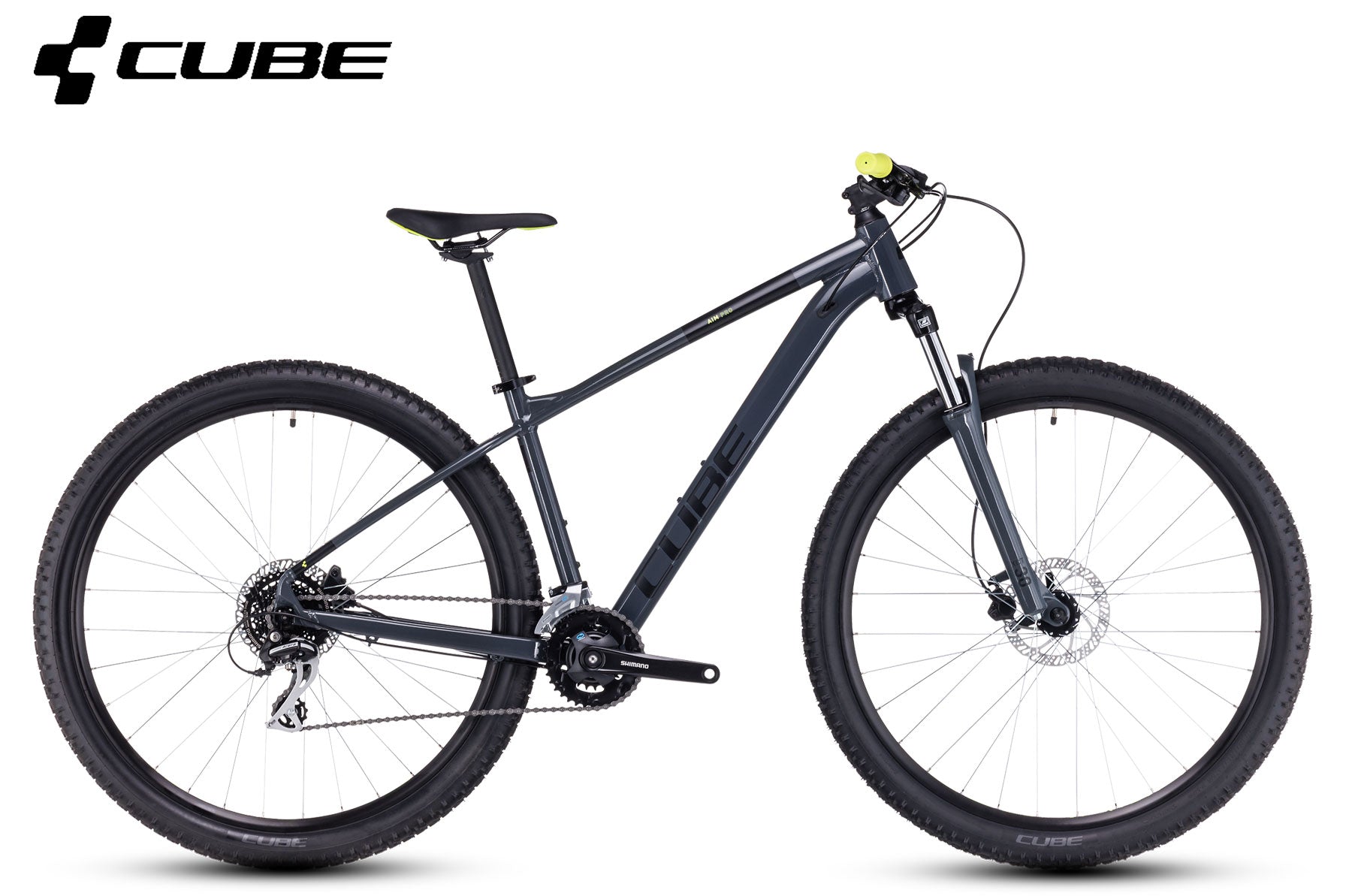 Cube Aim Pro grey´n´flashyellow - Premium Bikeshop