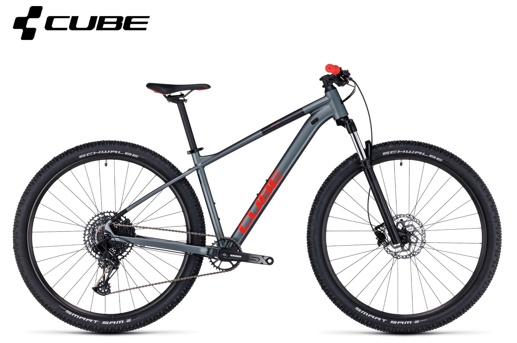 Cube Analog flashgrey´n´red - Premium Bikeshop