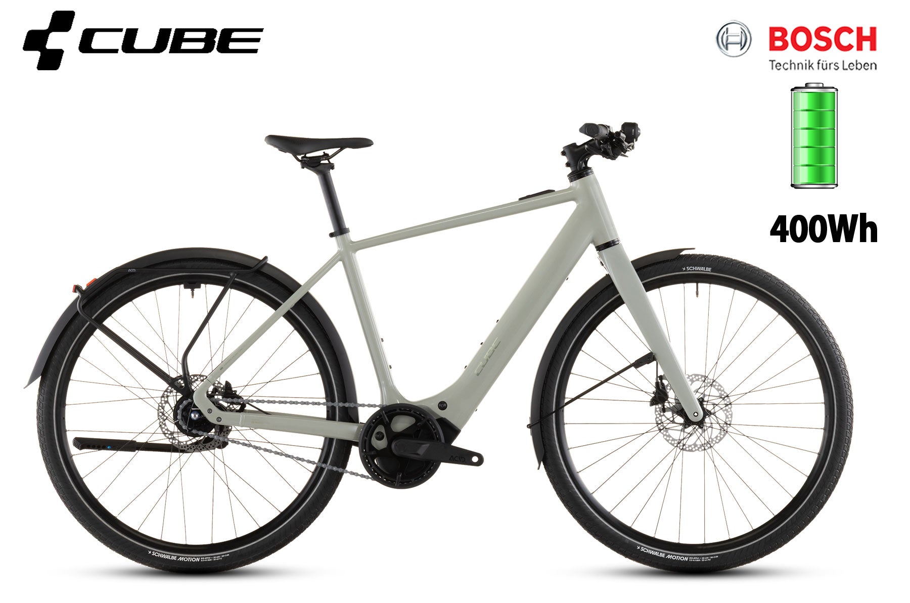 Cube Editor Hybrid SLX 400X FE reedbeige´n´chrome - Premium Bikeshop
