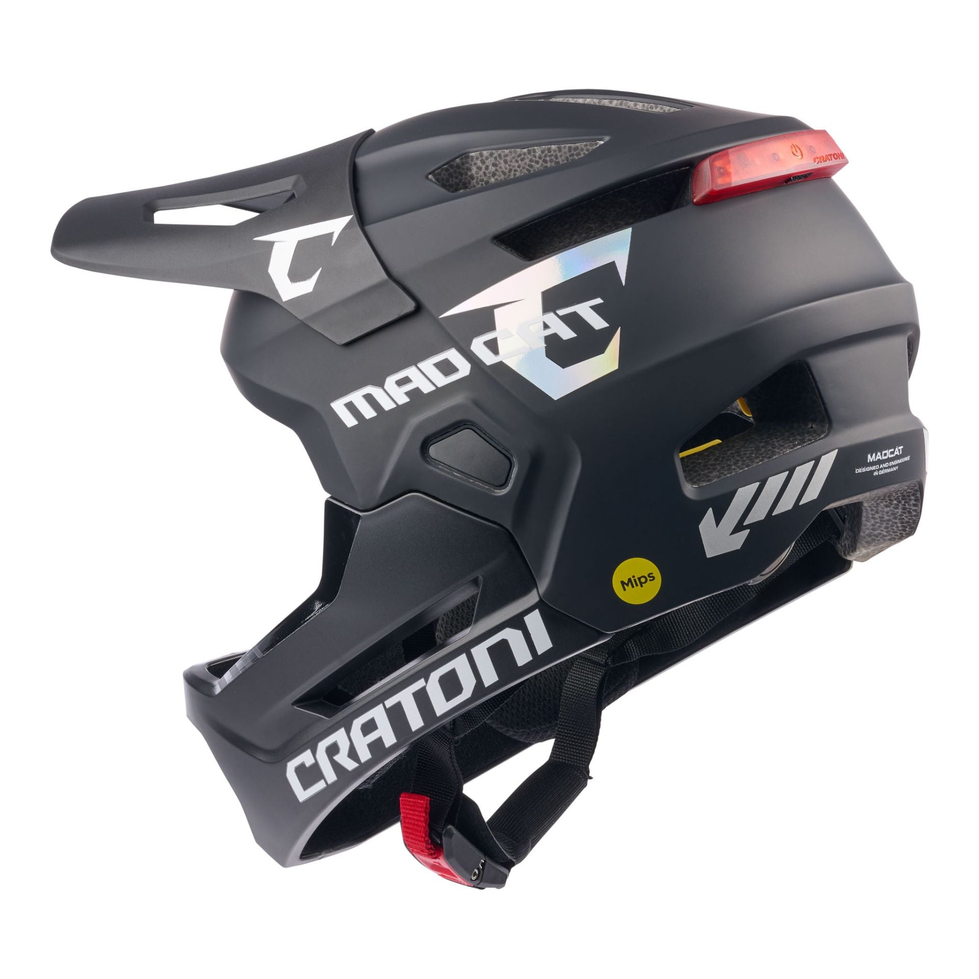 CRATONI MadCat MIPS Fahrradhelm Kinder - black matt