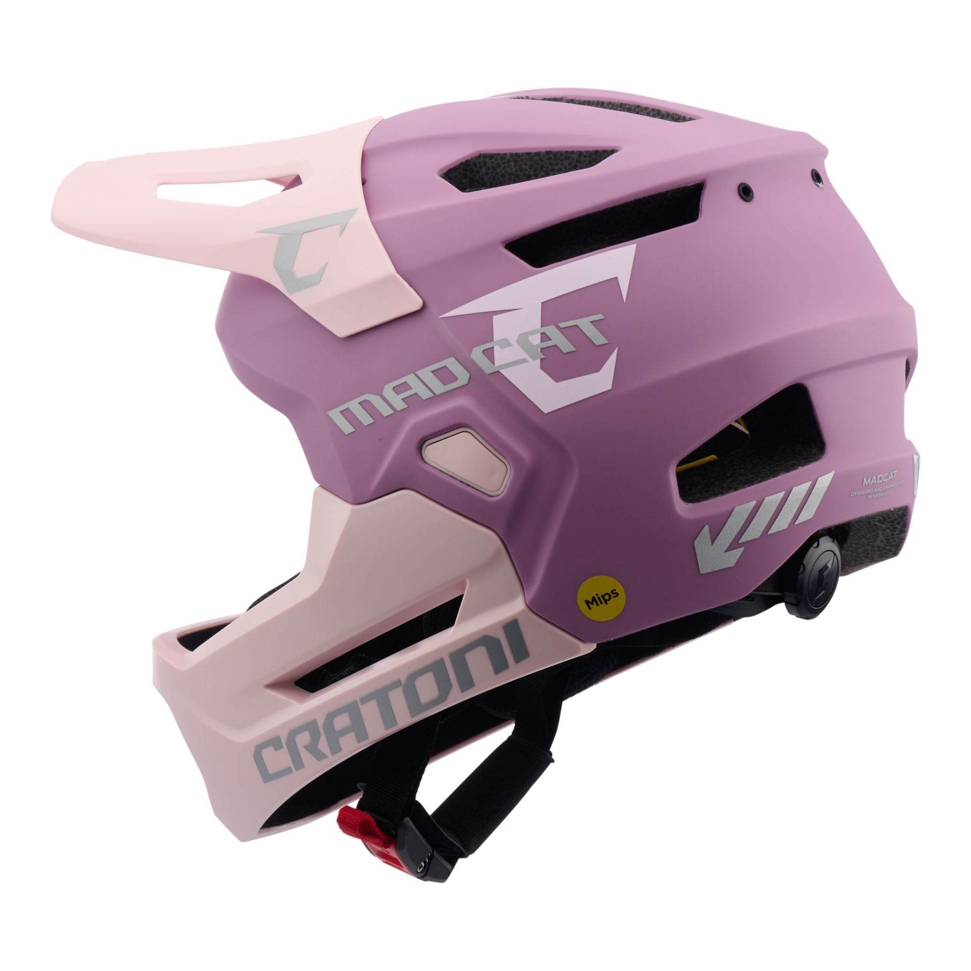 CRATONI MadCat MIPS Fahrradhelm Kinder - blush-rose matt