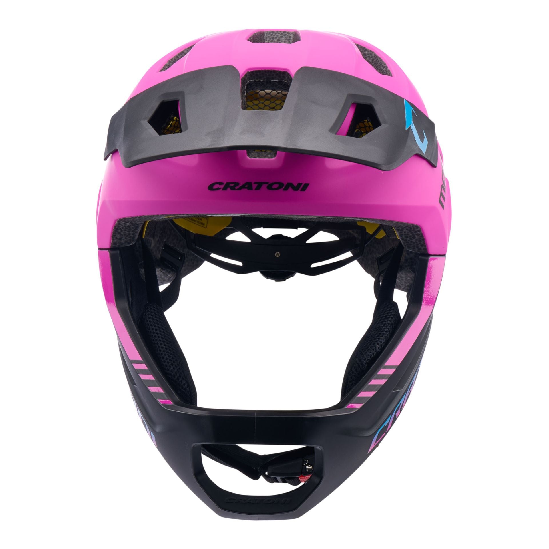 CRATONI MadCat MIPS Fahrradhelm Kinder - pink-black.matt