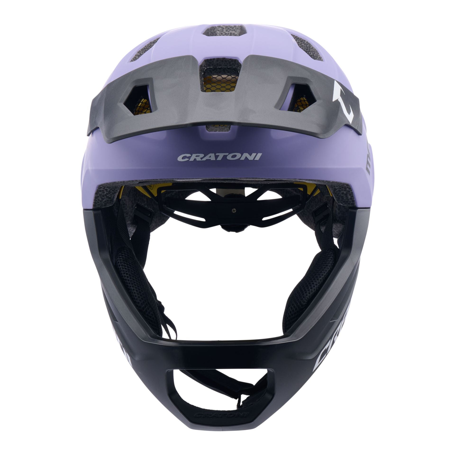 CRATONI MadCat MIPS Fahrradhelm Kinder - purple-black matt