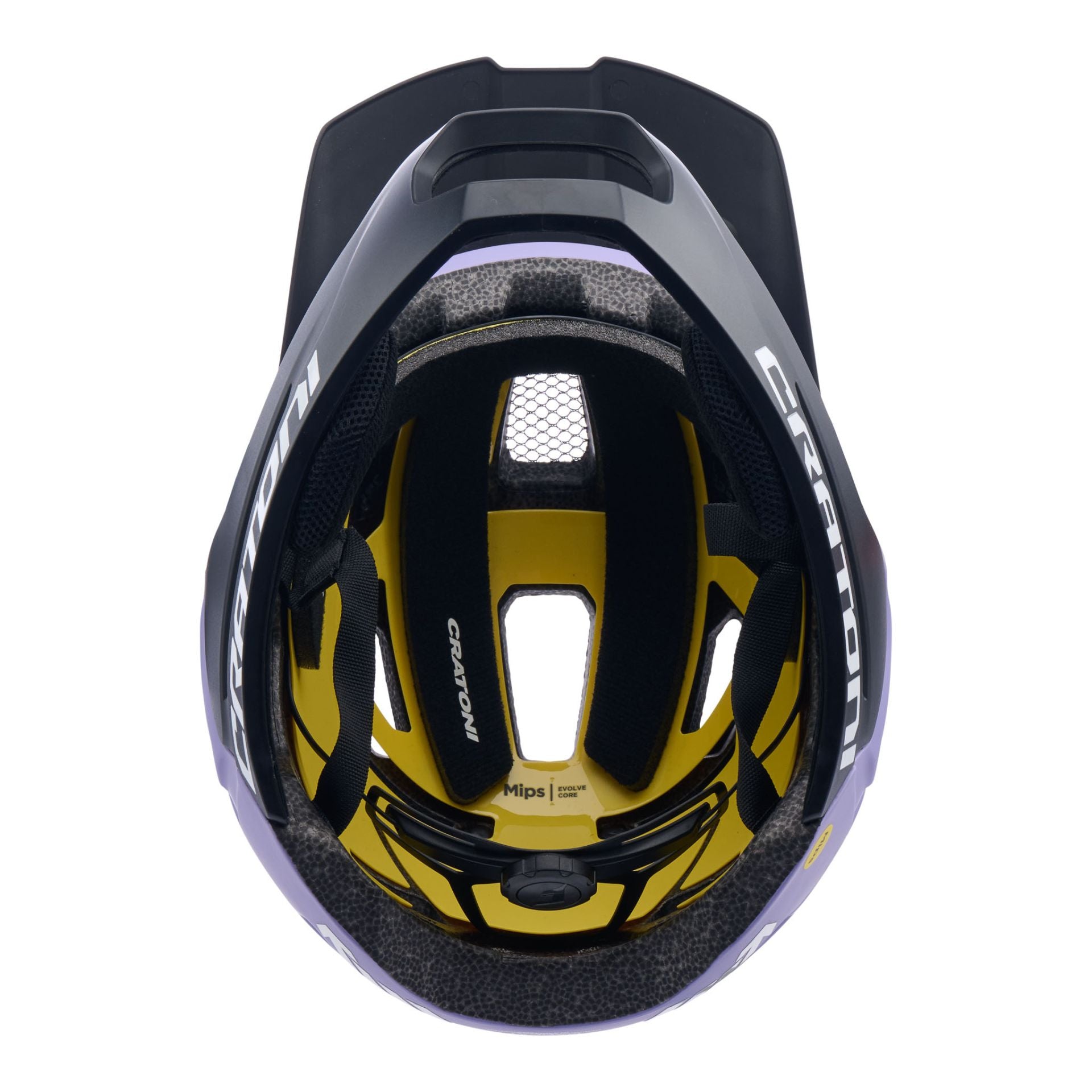 CRATONI MadCat MIPS Fahrradhelm Kinder - purple-black matt