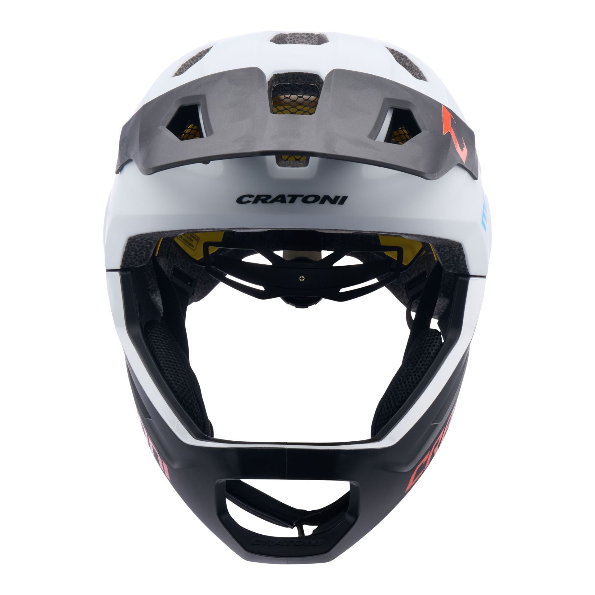 CRATONI MadCat MIPS Fahrradhelm Kinder - white-black matt