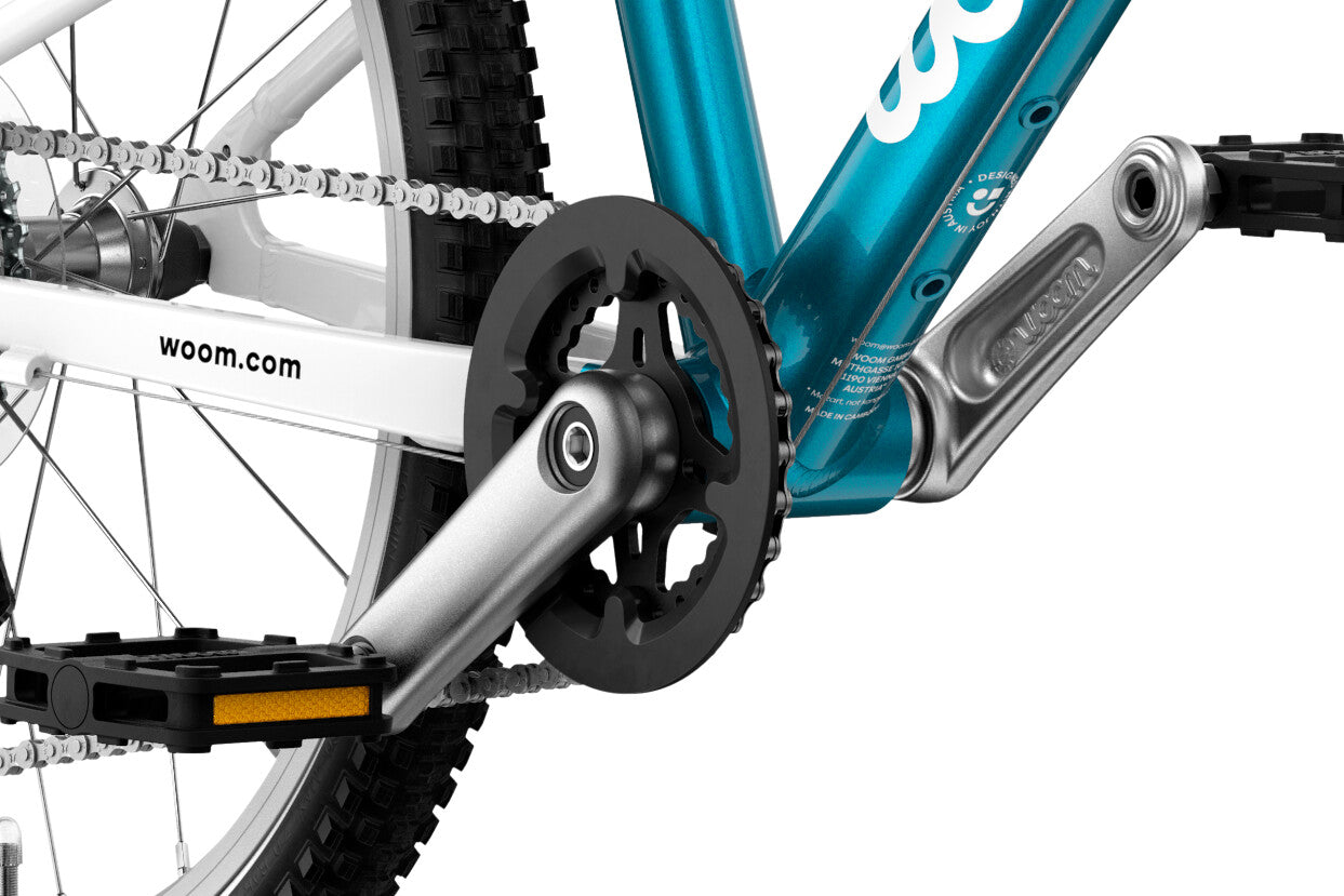woom 4 fahrrad blau WOOM GO 4 metallic blue