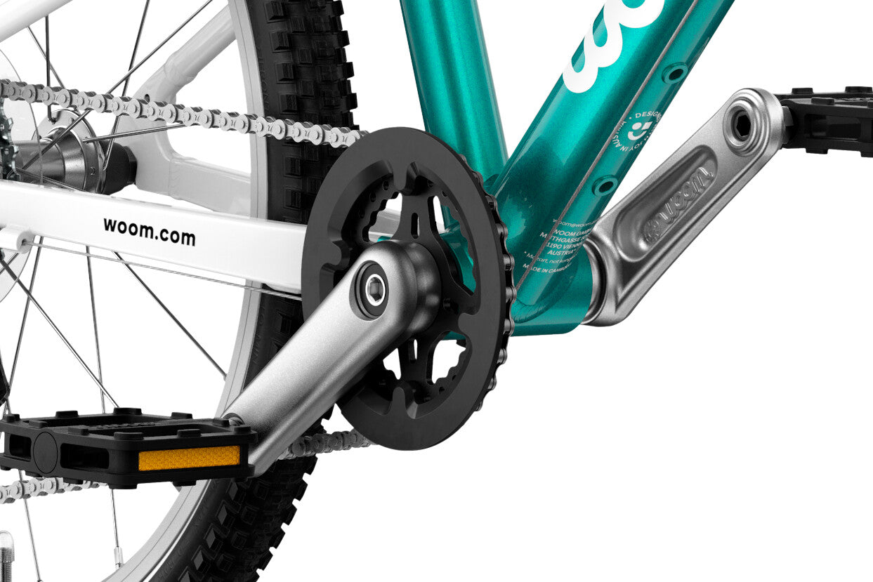 WOOM GO 4 metallic turquoise - Premium Bikeshop