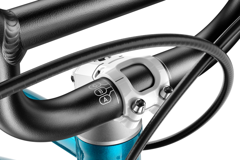 WOOM GO 3 Automagic metallic blue - Premium Bikeshop