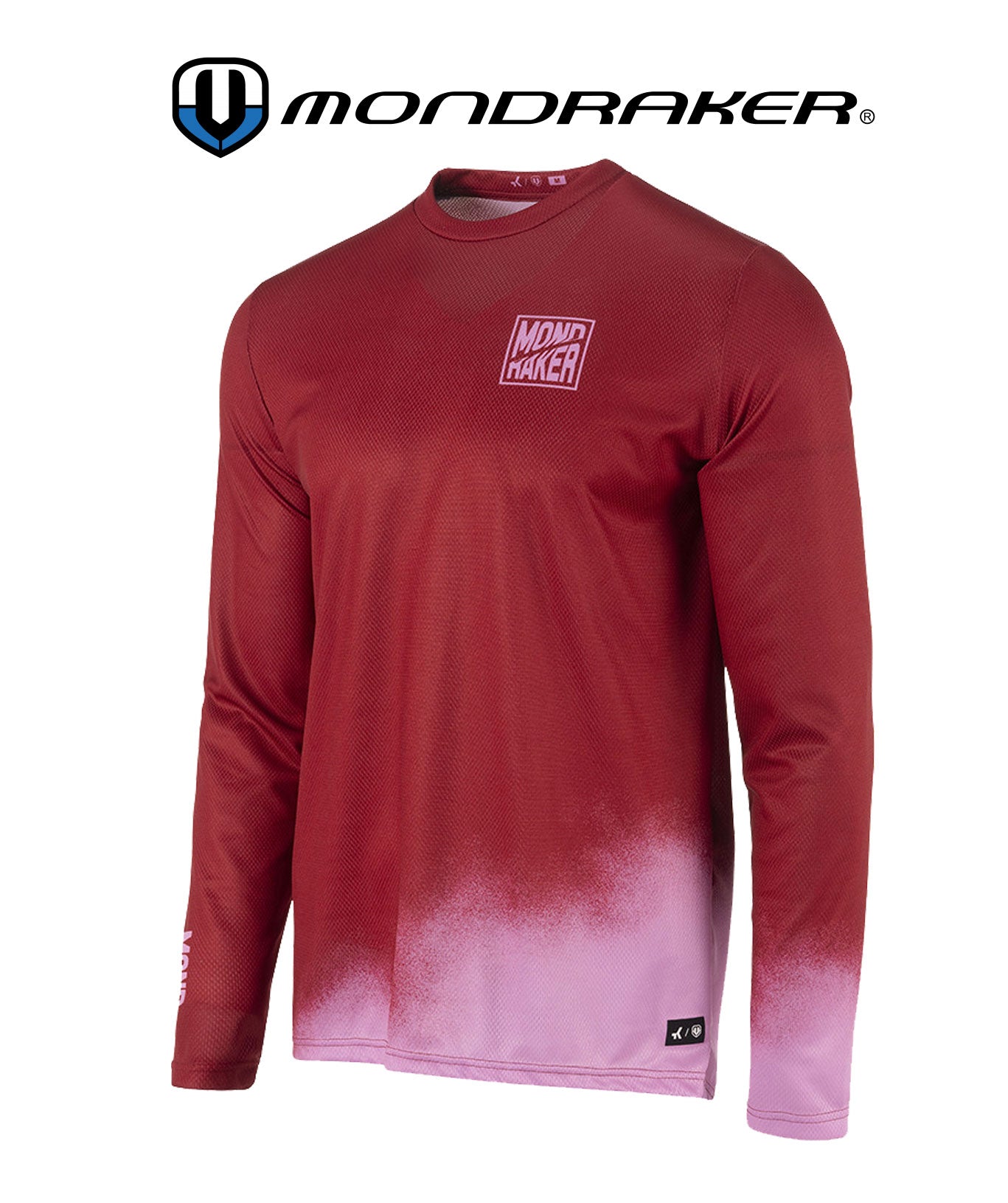 Mondraker Jersey burgundy Langarm