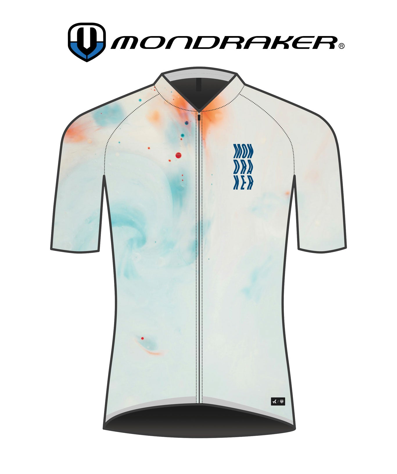 Mondraker Jersey Dust Skin Dissolved  Kurzarm
