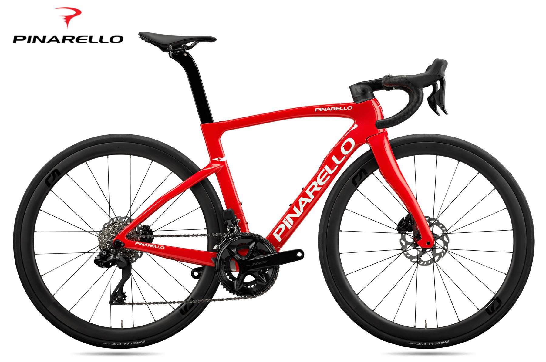 Pinarello F5 Disc Shimano 105 Di2 12S Furious red - Premium Bikeshop