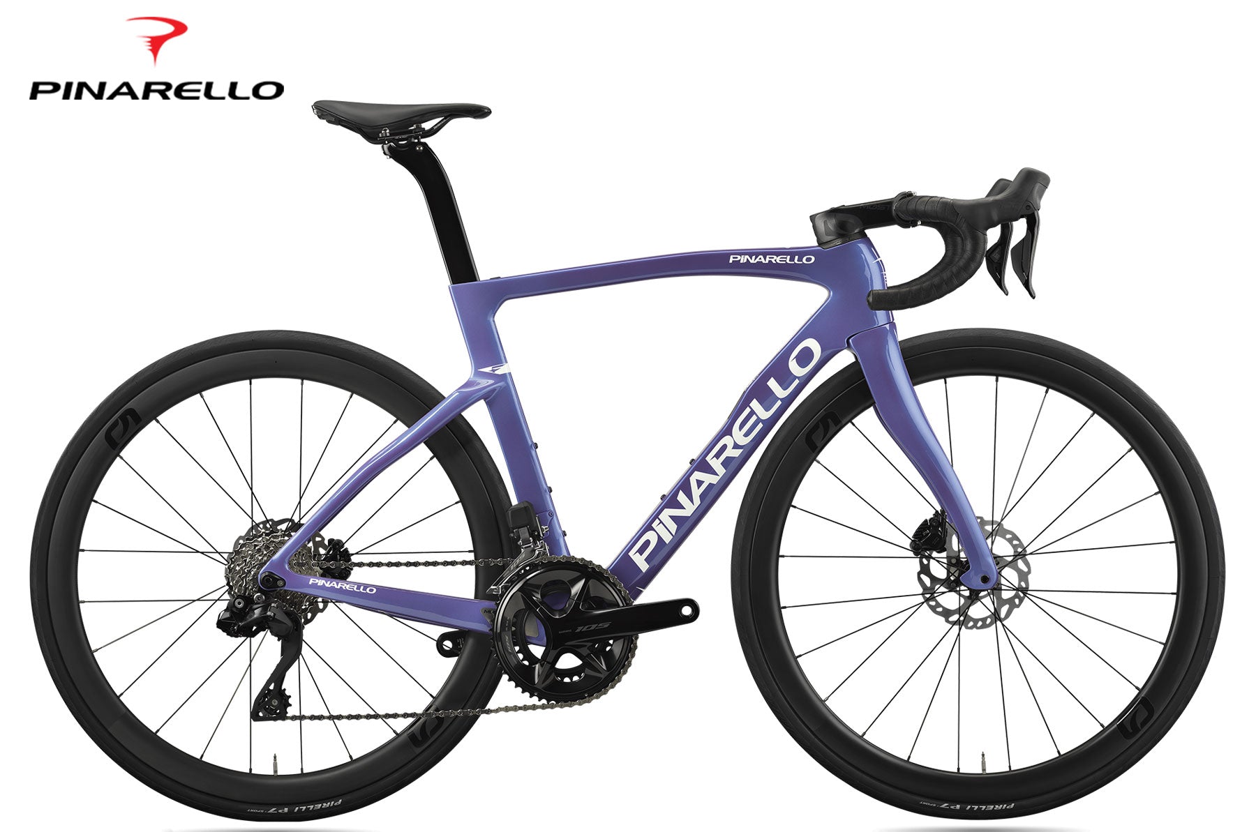 Pinarello F5 Disc Shimano 105 Di2 12S Cobalt Blue