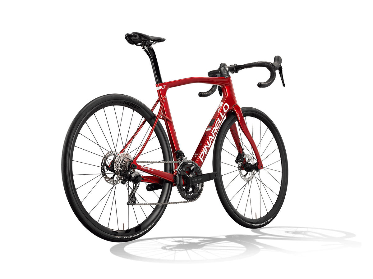Pinarello X1 Disc Shimano 105 Racing Red DT Swiss A1800