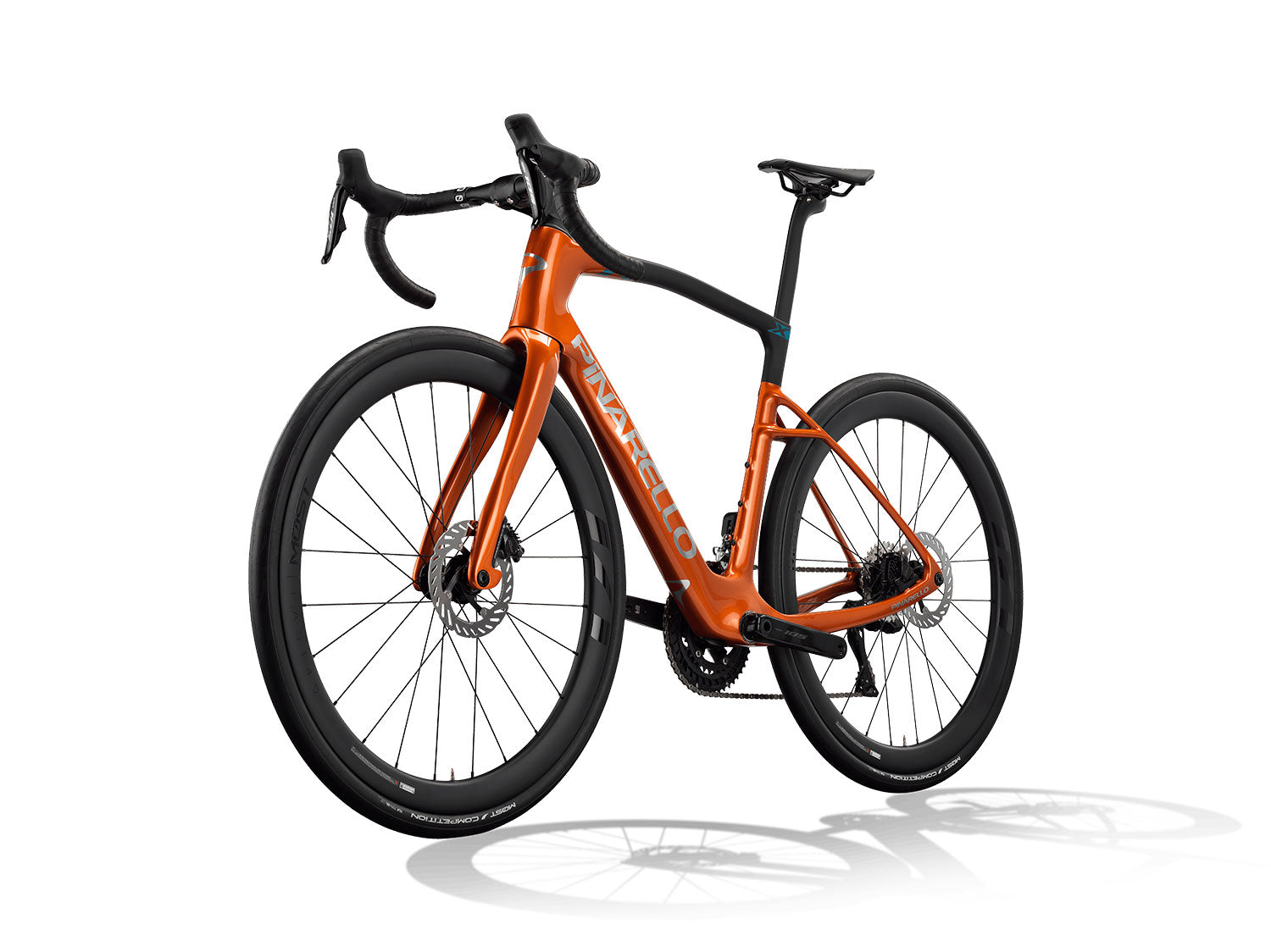 Pinarello X5 Disc Shimano 105 DI2 Amber Trace  MOST Ultrafast 45 DB