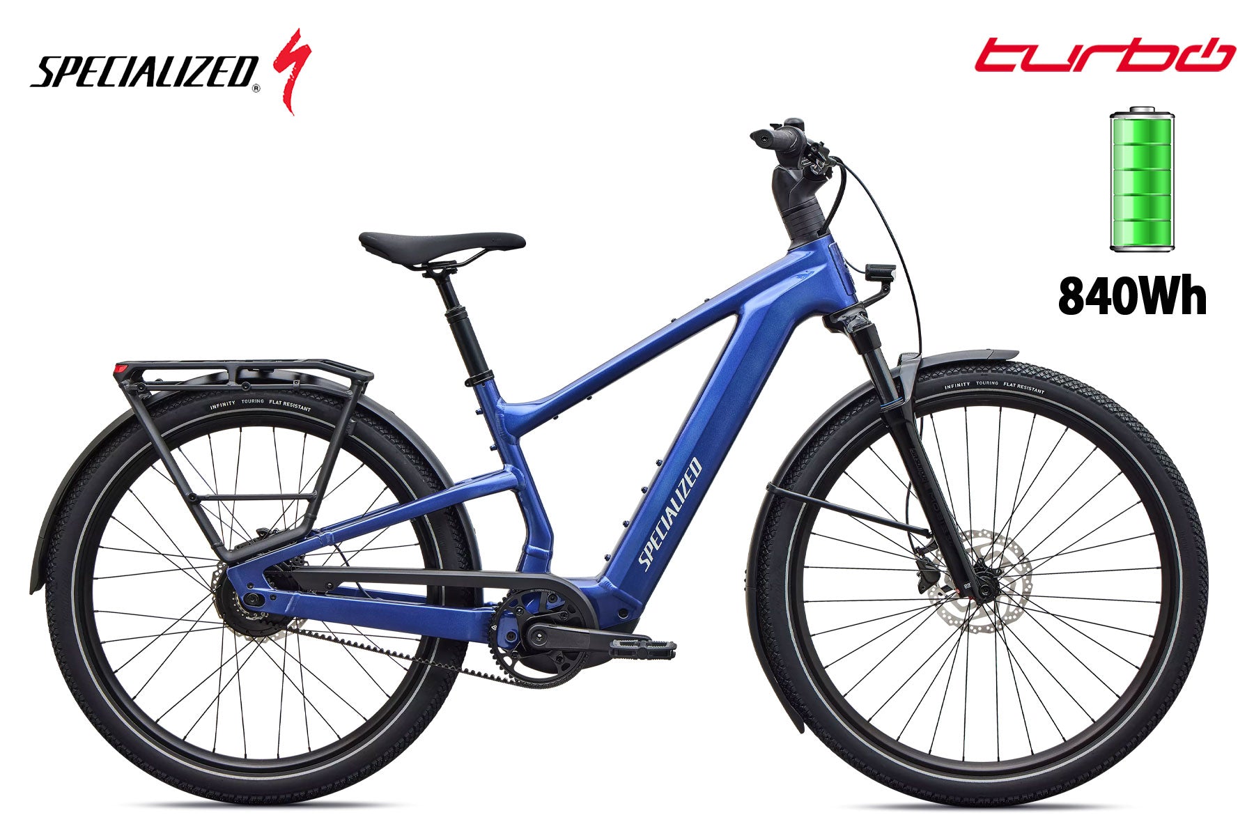 Specialized Turbo Vado 3 4.0 IGH Gloss Pacific Blue / Dune White