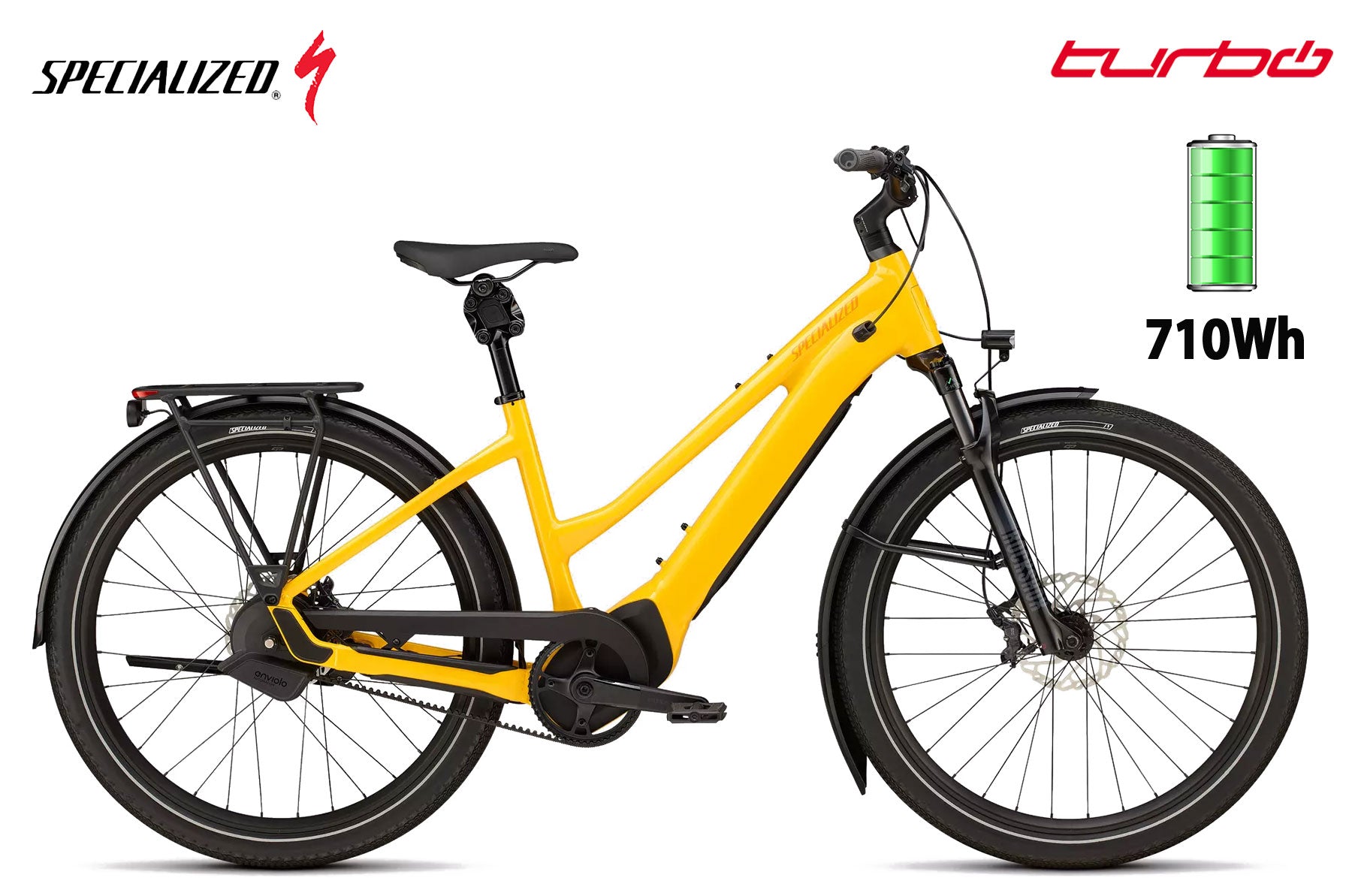 Specialized Turbo Vado 5.0 IGH Step-Through Gloss California Sunshine