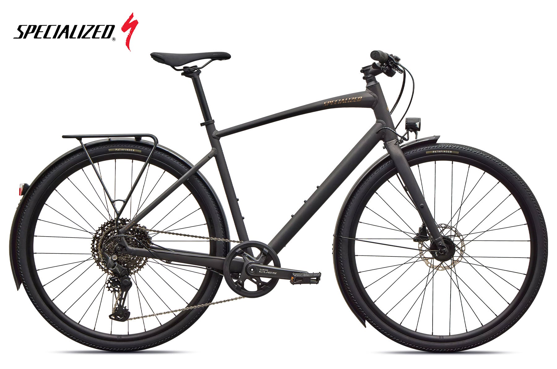 Specialized Sirrus X 3.0 EQ satin metallic obsidian/burnt gold - Premium Bikeshop