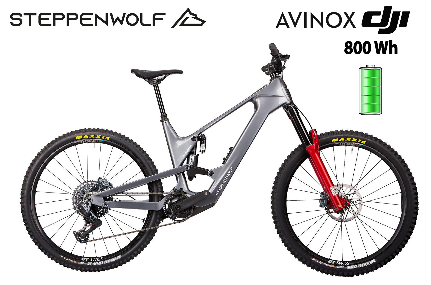 Steppenwolf Tycoon 10 Titanium Grey Gloss