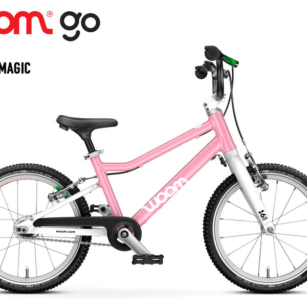 kinderfahrrad automatix WOOM GO 3 Automagic powder pink