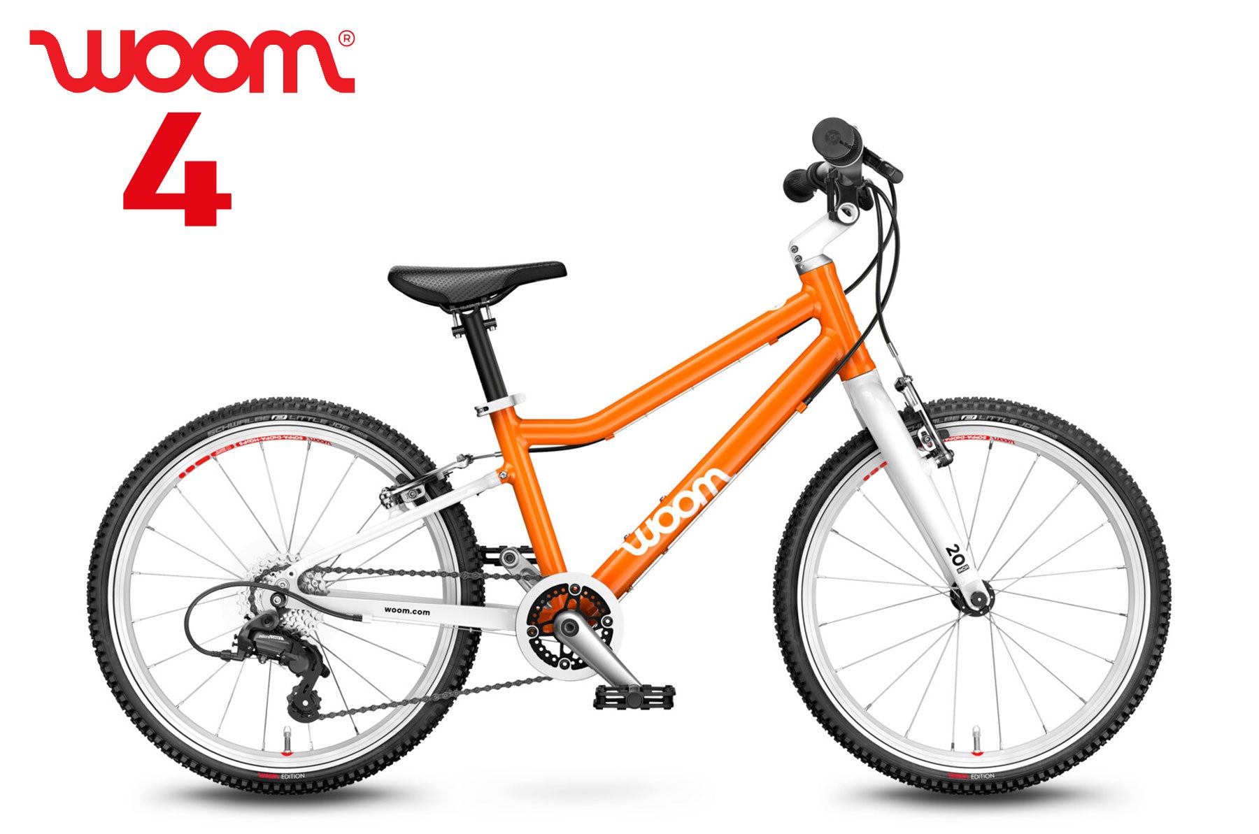 WOOM 4 Orginal 20" fire orange - Premium Bikeshop
