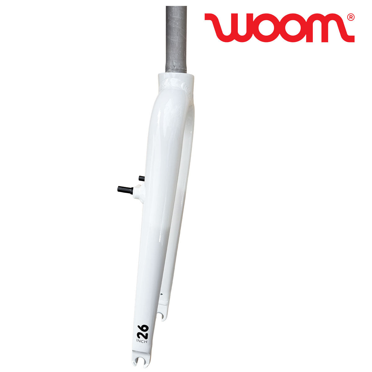 WOOM 6 Original Gabel weiß 26 Inch