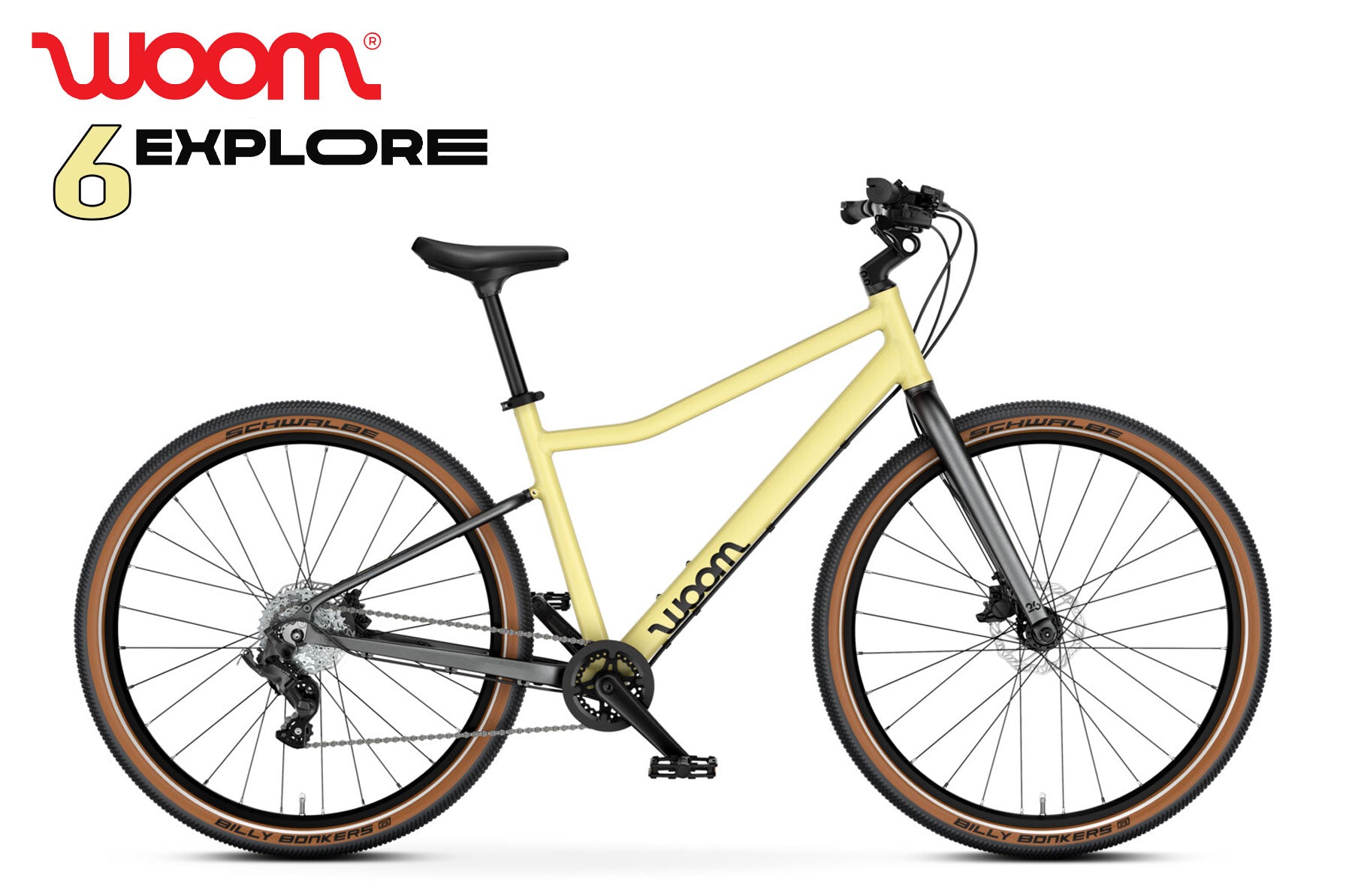 WOOM Explore 6 mellow yellow Limited Edition