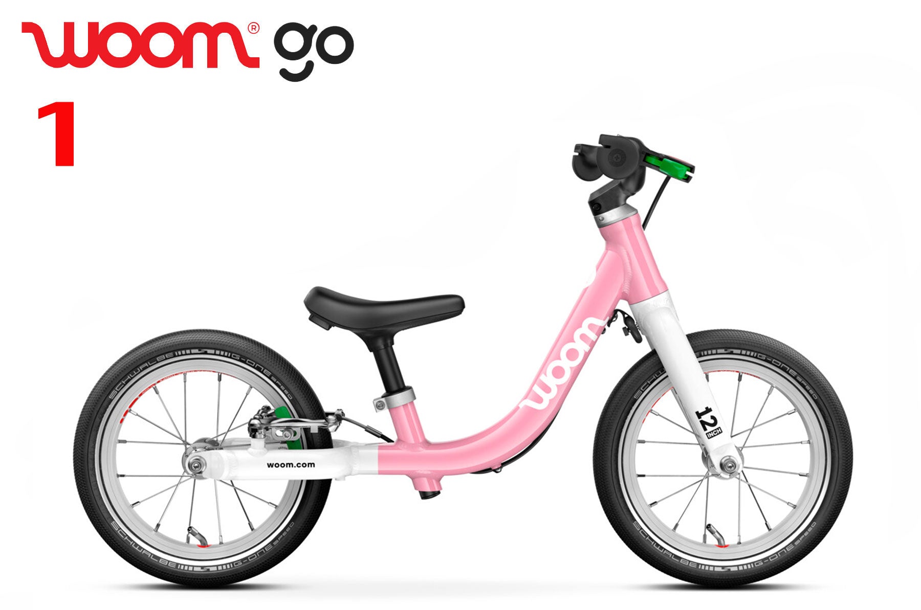 WOOM GO 1 powder pink - Premium Bikeshop