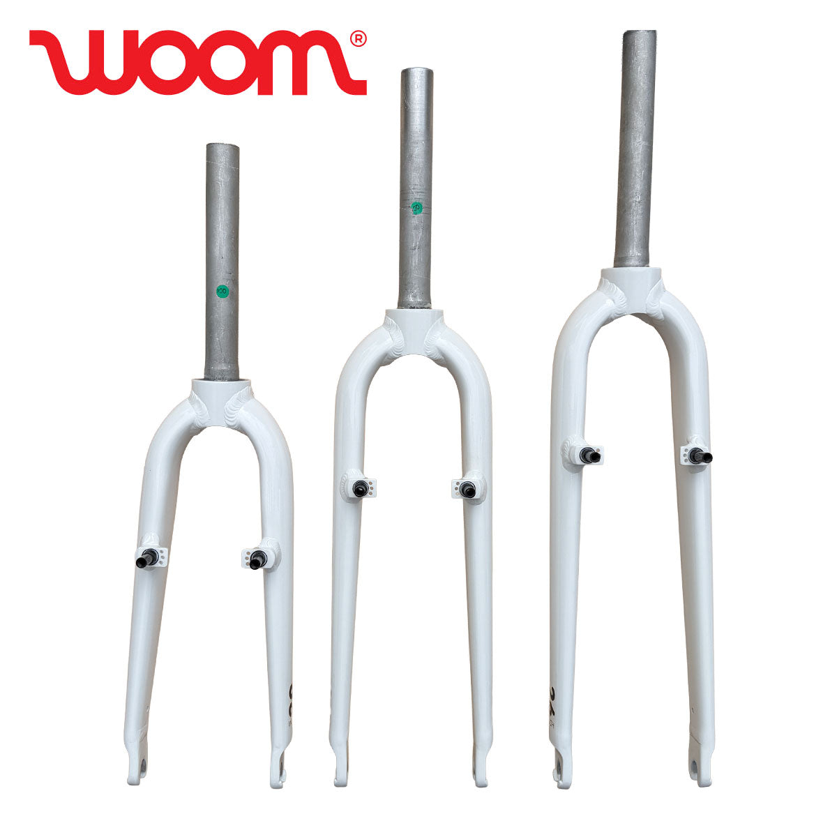 WOOM 6 Original Gabel weiß 26 Inch