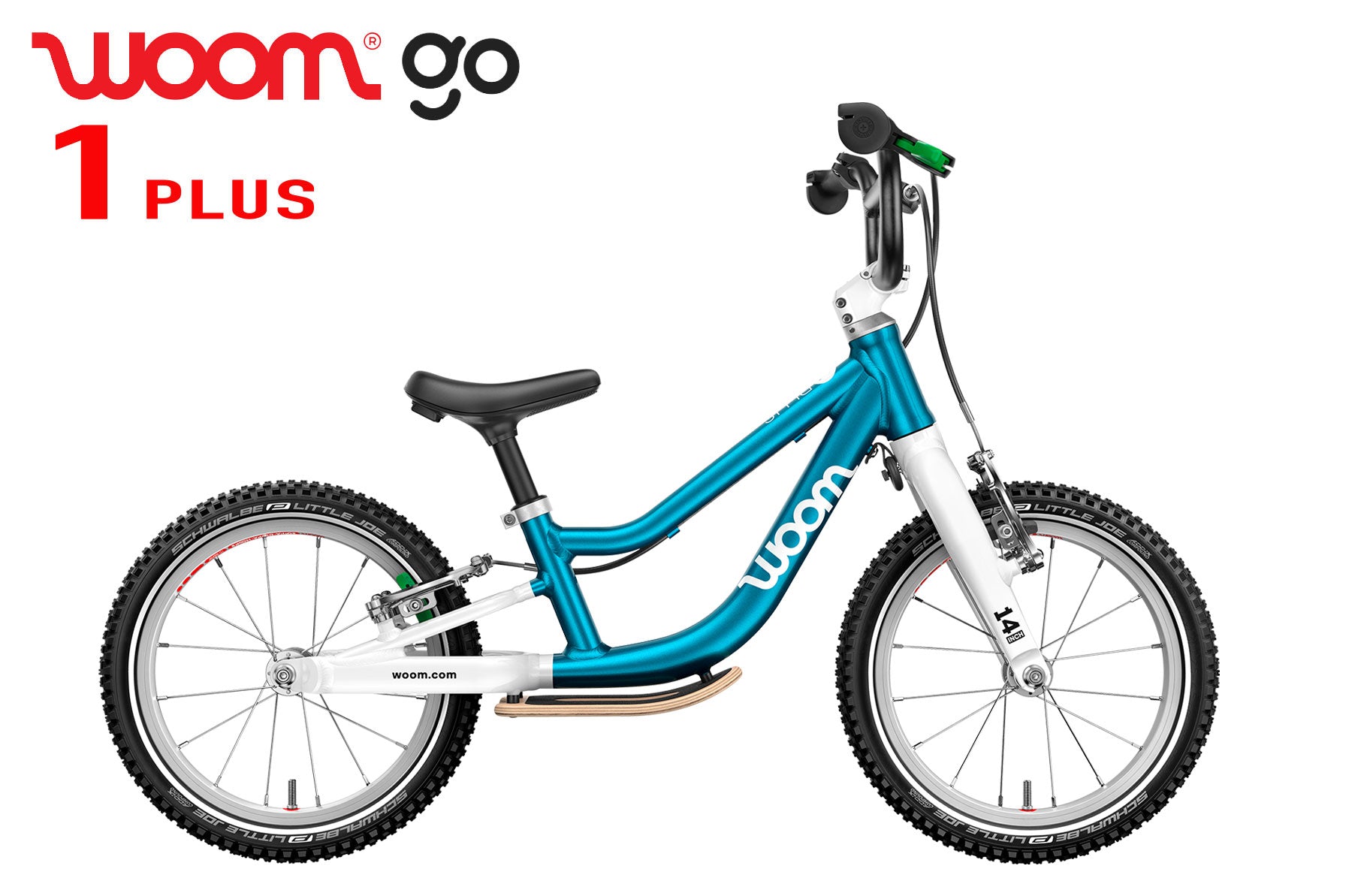 WOOM GO 1 Plus metallic blue - Premium Bikeshop